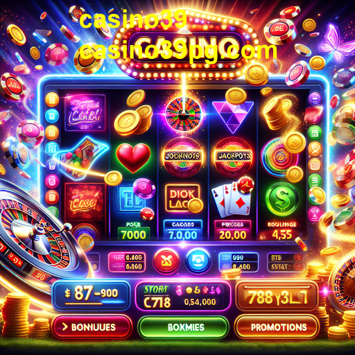 Descubra as Ofertas Especiais do Casino39
